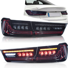 FULL LED Smoked Tail Lights Fit BMW 3 Series G20 M3 2019-2022 Sequential