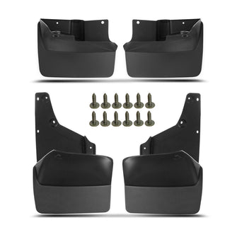 4x Front & Rear Splash Guards Mud Flap for Toyota LandCruiser 100 Series 1998-2007