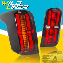 L+R LED Tail Lights Smoke Lens for Mitsubishi Triton MQ 2015-2018 Rear Lamps