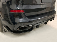 Gloss Black Rear Diffuser Lip for 2019+ BMW G05 X5 M Sport Bumper di119