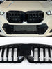 Gloss Black Front Kidney Grill for BMW X1 U11 U12 M Sport 2023 2024