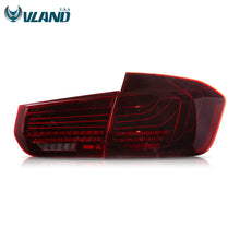 Laser Style Red LED Tail Lights For 2012-2018 BMW 3 Series F30 F35 F80 1Pair