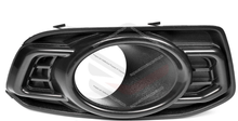 Pair LH+RH Fog Light Bezel Cover Black For Ford Falcon FG Series 2 MKII G6 2011-2014