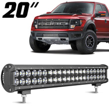 20inch Dual Row LED Work Driving Light Bar Spot Flood Combo Offroad Truck 4X4WD