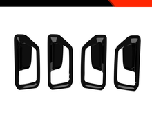 4pcs / Set Gloss Black Inner Door Handle Trim Cover For Toyota Land Cruiser FJ 2026+