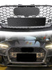 RS5 Style Honeycomb Front Grille For Audi A5 S5 B9 F5 2017–2019