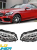 Left/Right Hand Head Light Lamp Standard LED For Mercedes Benz C Class 2018~2023