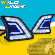 For 2012-2014 Toyota Hilux Vigo LED DRL Fog Lamp Daytime Running Lights