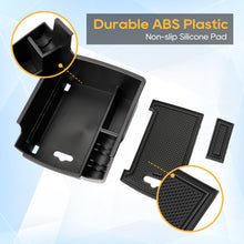 Car Center Armrest Storage Box Organizer Tray For 2019-2025 Hyundai Venue