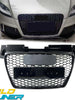 Honeycomb Front Mesh Grill Black For Audi MK2 TT 8J 2006-2014 fg138
