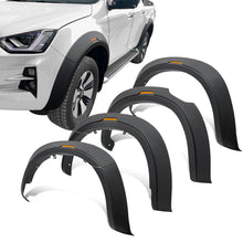 Fender Flares with Orange Trim for ISUZU DMAX D-MAX Dual Cab 2020+ Wheel Arch