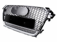 RS4 Style Chrome Honeycomb Front Grill For Audi A4 S4 B8.5 2013-2016 fg207