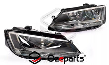 Pair LH + RH Head Light Lamp (Non Xenon) For Volkswagen VW Jetta 1B 2011~2014