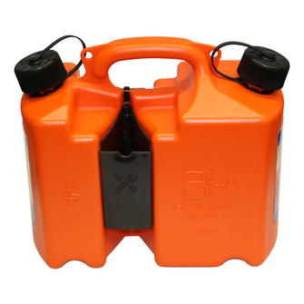 Fuel and Bar Oil Combination Bottle Can 5 Litre / 3 Litre Suits Chainsaw 4WD Bik