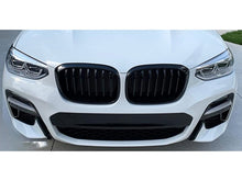 Glossy Black Front Kidney Grille Grill For 2019-2021 BMW X3 G01 X4 G02 fg44