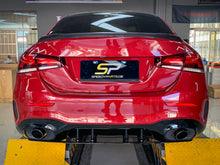 A35 AMG Look Rear Diffuser + Exhaust Tips for Mercedes A-Class W177 Sedan AMG Pack 2019-2023 di19