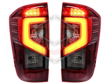 Upgrade Red LED Pair Tail Light Lamps For Nissan Navara NP300 D23 2015-2020