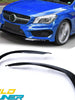 Black Front Bumper Splitter Canards for Mercedes CLA C117 C200 C250 AMG 2013-2019
