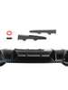 Gloss Black Rear Diffuser & Exhaust Tips for BMW G20 Sedan M340i 2019-2022