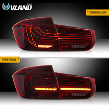 Laser Style Red LED Tail Lights For 2012-2018 BMW 3 Series F30 F35 F80 1Pair