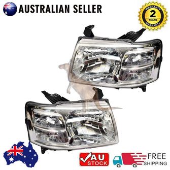 Pair LH RH Headlights Front Lamps fit for Ford Ranger PJ Ute 2006-2009