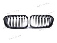 Gloss Black Front Kidney Grill For 2016-2020 BMW 1-Series F20 LCI fg25