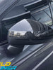 Carbon Fiber Look Side Mirror Cover Caps for Audi A3 8V S3 RS3 W/O Lane Assist mc128