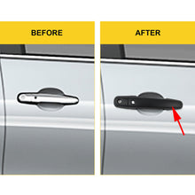 Matte Black Door Handle Cover Trim Protector For Mitsubishi Pajero Sport QE QF 2015-2024