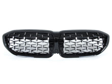 Chrome Diamond Front Kidney Grille Grill for BMW G20 G21 2019-2022 fg131