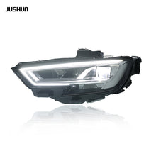 LED DRL Sequential Projector Headlights Assembly for Audi A3 S3 2017-2020