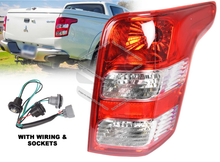 Right Driver Tail Light Rear Lamp For Mitsubishi Triton MQ 2015-2018