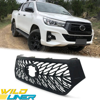 Grill Black Web Style Fits Toyota Hilux N80 SR SR5 Rogue TRD 2018-2020