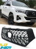Grill Black Web Style Fits Toyota Hilux N80 SR SR5 Rogue TRD 2018-2020