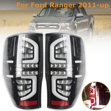 Pair LED Tail Light Rear Lamp For Ford Ranger PX T6 MK1 MK2 XL XLT 2011-ON Clear
