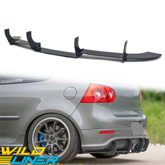 Rear Lip Diffuser Valance Splitters for VW Golf MK5 R32 2005-2009 di177