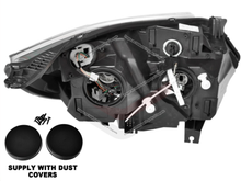 LH Left Hand Head Light Front Lamp (Black) For Holden Colorado RG 2016-2020 LT LS LS-X