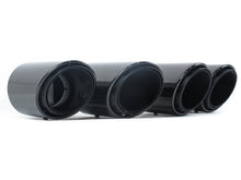 3-Layer Exhaust Tips Tail Pipes For Porsche Macan Base 2.0L 2019-2023 Brushed/Silver/Black