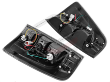 Smoked Black Pair LH+RH Tail Light Lamp NON-LED For Nissan Navara NP300 D23 2015-2020