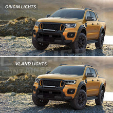 Projector LED Headlights W/ DRL Animation For Ford Ranger 2015-2021 Lamps