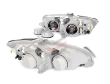 SET LH+RH Head Light (Projector Chrome) Headlights For Holden Commodore VY S1 S2 2002-2004 Berlina
