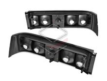 Pair LH+RH Tail Light Lamps (Full Clear) for Holden Commodore VK Sedan Calais 1984 1985 1986