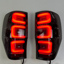 Pair LED Tail Lights Smoke For 2011-2020 Ford Ranger XLT XLS WILDTRAK PX1 PX2 PX3