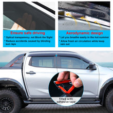 Weather Shields Weathershields Window Visors For Isuzu Dmax 2020-2023 Dual Cab