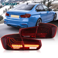 Laser Style Red LED Tail Lights For 2012-2018 BMW 3 Series F30 F35 F80 1Pair