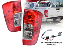 Pair Rear Tail Light Lamp For Nissan Navara NP300 D23 Ute 2015-2020
