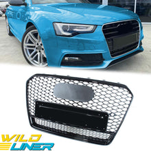Honeycomb Black Front Grille for Audi A5 S5 B8.5 2013-2016 fg283