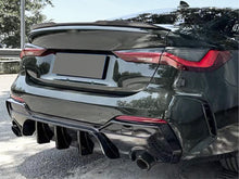 Gloss Black Rear Bumper Diffuser For BMW 4 Series G22 G23 Coupe M-Sport 2021-2023 di159