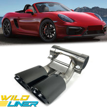 3-Layer Exhaust Tips Tailpipe for Porsche 981 Cayman Boxster 2013-2016 et185