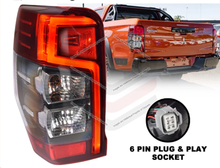 Pair LH+RH Tail Light Lamp LED For Mitsubishi Triton MR 2018-2023 GLS GSR