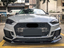 RS5 Style Front Black Honeycomb Grill for Audi A5 B9 S5 2017 2018 2019 fg120